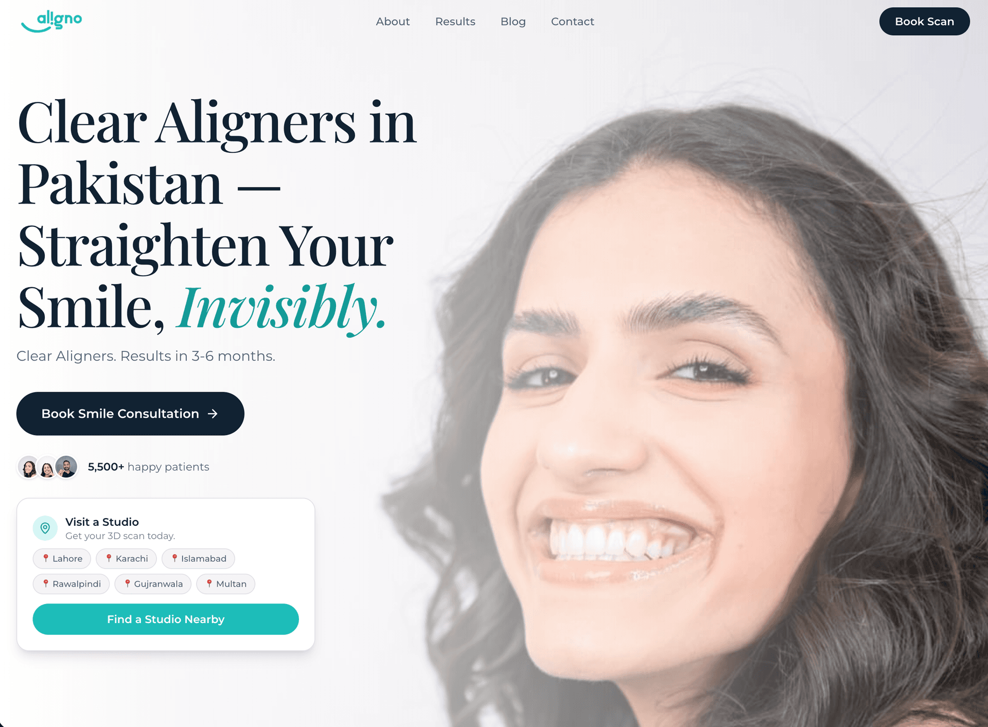 Aligno.co homepage